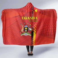 Uganda Football Hooded Blanket Go Champions Cranes - Wonder Print Shop