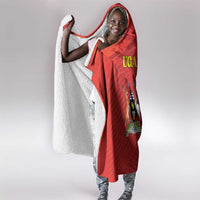 Uganda Football Hooded Blanket Go Champions Cranes - Wonder Print Shop