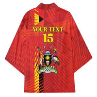 Custom Uganda Football Kimono Go Champions Cranes - Wonder Print Shop