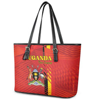 Uganda Football Leather Tote Bag Go Champions Cranes - Wonder Print Shop