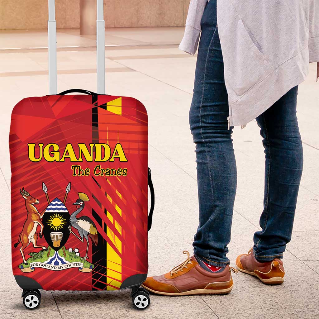 Uganda Football Luggage Cover Go Champions Cranes - Wonder Print Shop