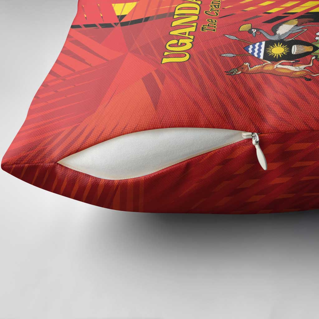 Uganda Football Pillow Cover Go Champions Cranes - Wonder Print Shop