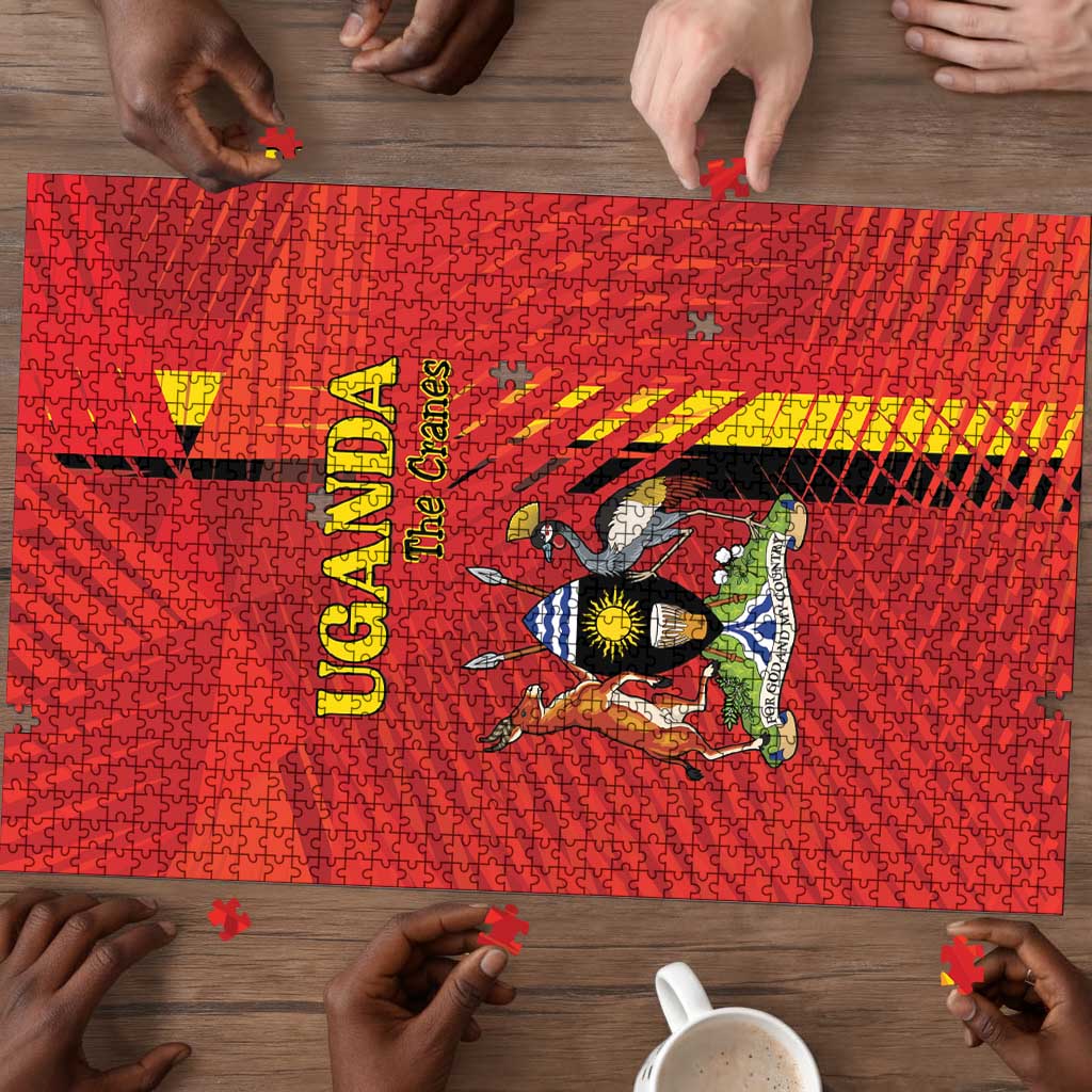 Uganda Football Puzzle Go Champions Cranes - Wonder Print Shop