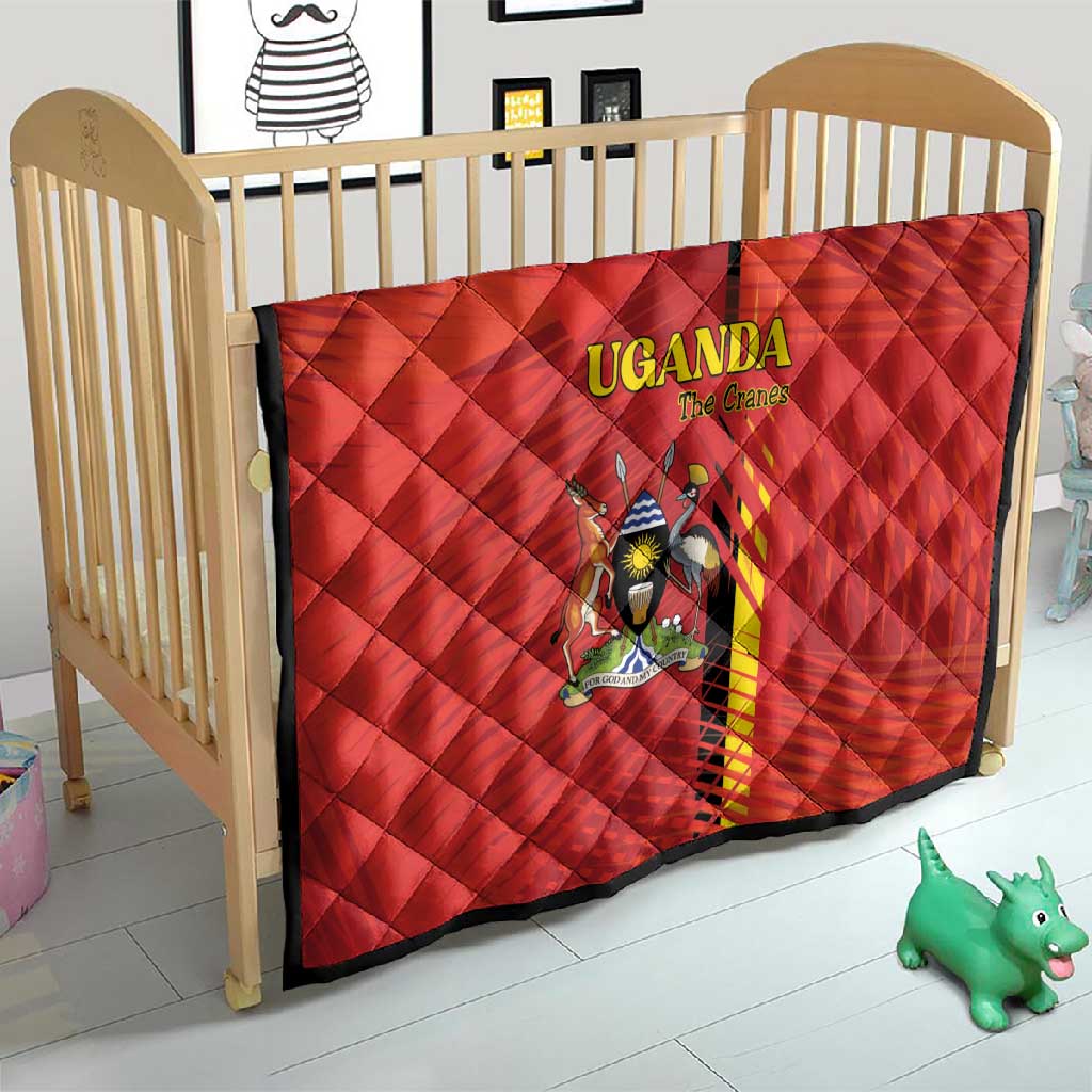 Uganda Football Quilt Go Champions Cranes - Wonder Print Shop
