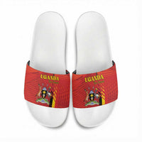 Uganda Football Slide Sandals Go Champions Cranes - Wonder Print Shop