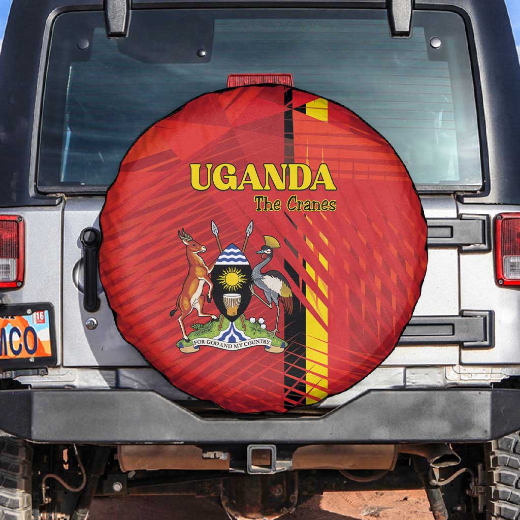 Uganda Football Spare Tire Cover Go Champions Cranes - Wonder Print Shop