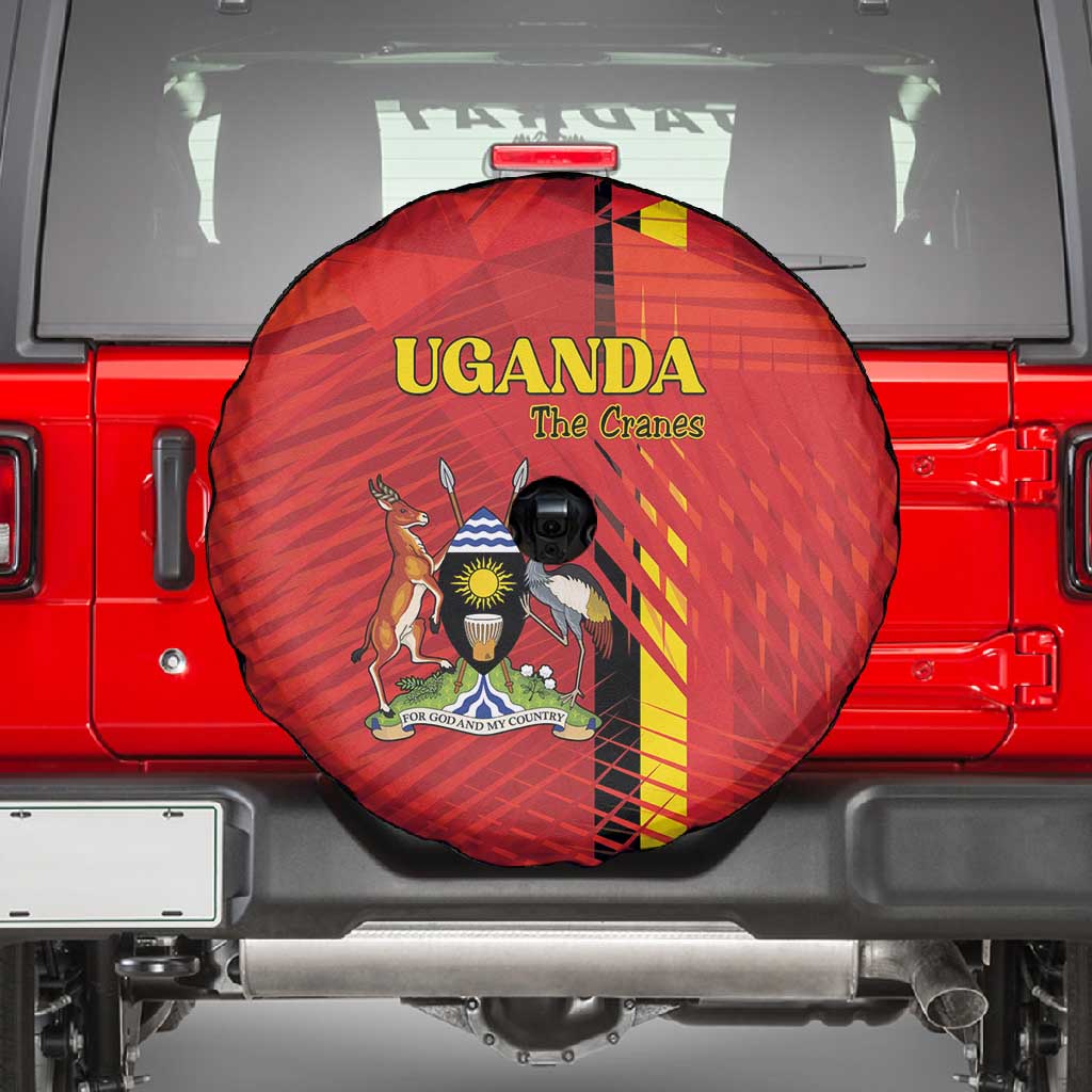 Uganda Football Spare Tire Cover Go Champions Cranes - Wonder Print Shop