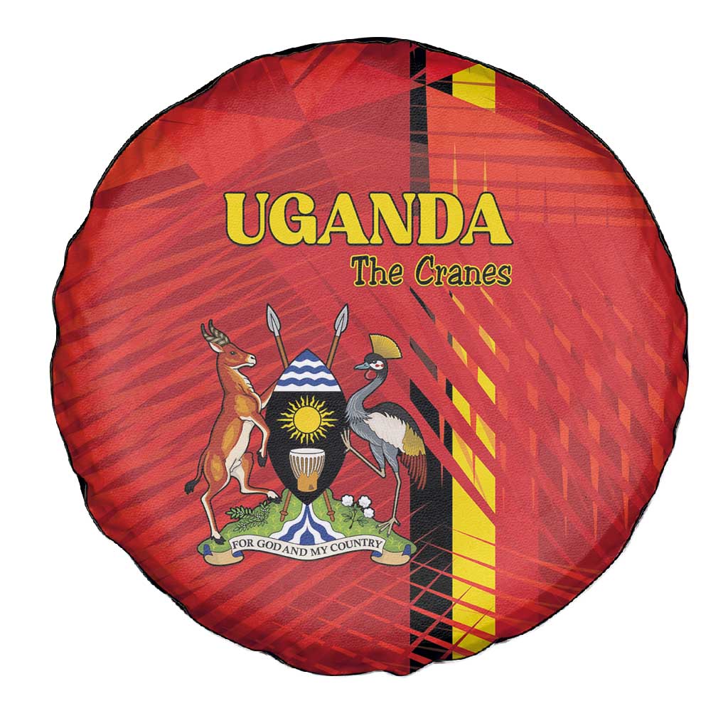 Uganda Football Spare Tire Cover Go Champions Cranes - Wonder Print Shop