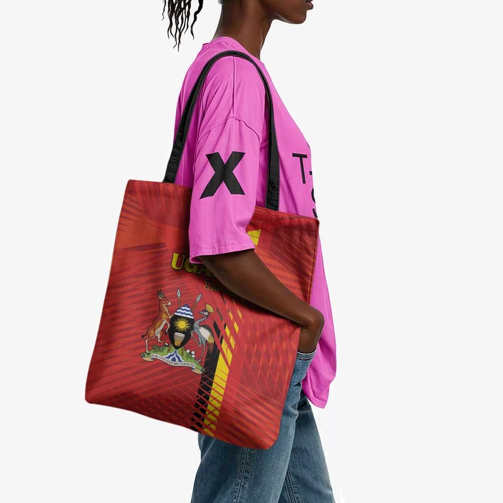 Uganda Football Tote Bag Go Champions Cranes - Wonder Print Shop