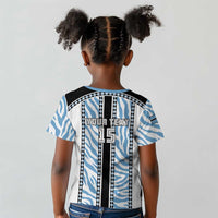 Custom Botswana Football Kid T shirt Botswana Rising Again - Black LT15