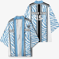Custom Botswana Football Kimono Botswana Rising Again - Black - Wonder Print Shop