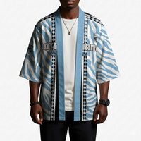 Custom Botswana Football Kimono Botswana Rising Again - Black - Wonder Print Shop