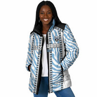 Custom Botswana Football Padded Jacket Botswana Rising Again - Black - Wonder Print Shop