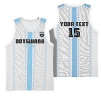 Custom Botswana Football Basketball Jersey Botswana Rising Again - Blue - Wonder Print Shop