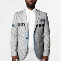 Custom Botswana Football Blazer Botswana Rising Again - Blue - Wonder Print Shop
