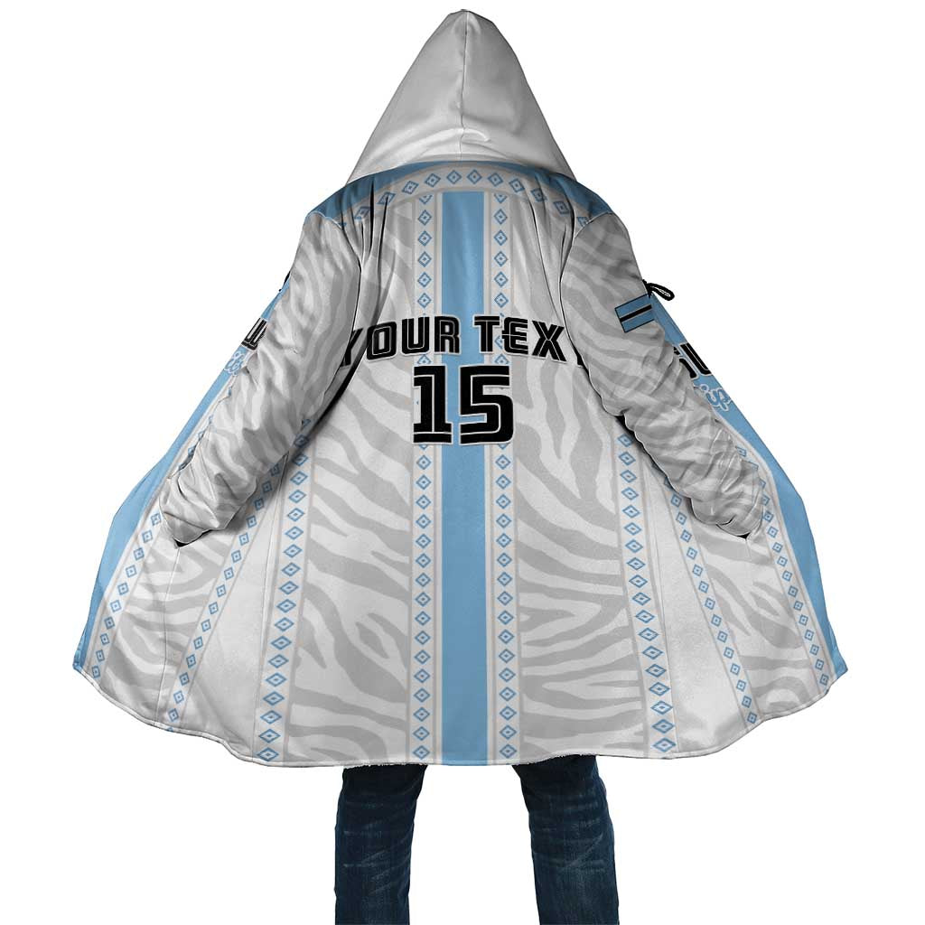 Custom Botswana Football Cloak Botswana Rising Again - Blue - Wonder Print Shop