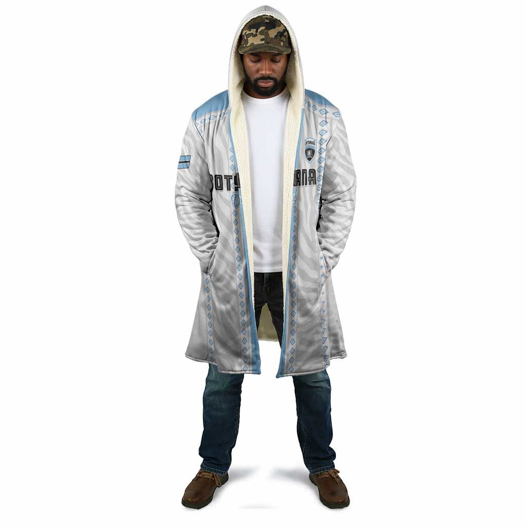 Custom Botswana Football Cloak Botswana Rising Again - Blue - Wonder Print Shop