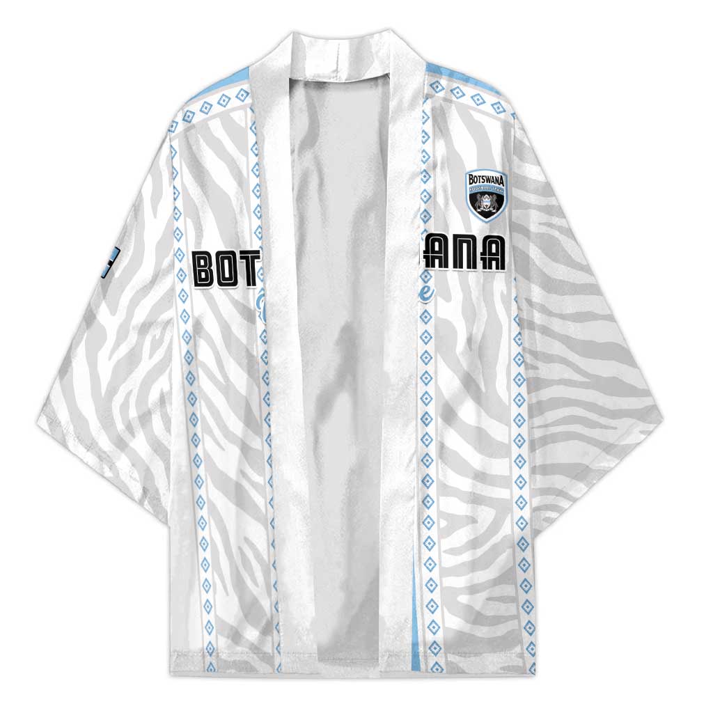Custom Botswana Football Kimono Botswana Rising Again - Blue - Wonder Print Shop