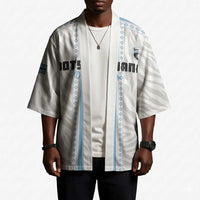 Custom Botswana Football Kimono Botswana Rising Again - Blue - Wonder Print Shop