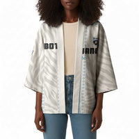 Custom Botswana Football Kimono Botswana Rising Again - Blue - Wonder Print Shop