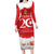 Personalised Tunisia Independence Day Family Matching Long Sleeve Bodycon Dress and Hawaiian Shirt 69th Anniversary - Flag Map