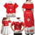 Personalised Tunisia Independence Day Family Matching Off Shoulder Maxi Dress and Hawaiian Shirt 69th Anniversary - Flag Map
