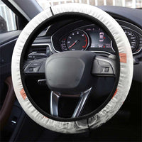 Tunisia Independence Day Steering Wheel Cover 69th Anniversary - Flag Map