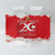 Personalised Tunisia Independence Day Tablecloth 69th Anniversary - Flag Map