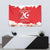 Personalised Tunisia Independence Day Tapestry 69th Anniversary - Flag Map