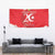 Personalised Tunisia Independence Day Tapestry 69th Anniversary - Flag Map
