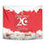 Personalised Tunisia Independence Day Tapestry 69th Anniversary - Flag Map