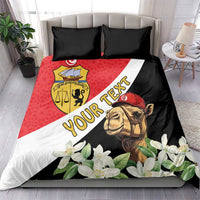 Personalised Tunisia Bedding Set Camelus Dromedarius With Jasmine