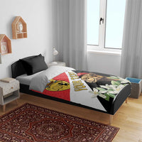Personalised Tunisia Bedding Set Camelus Dromedarius With Jasmine
