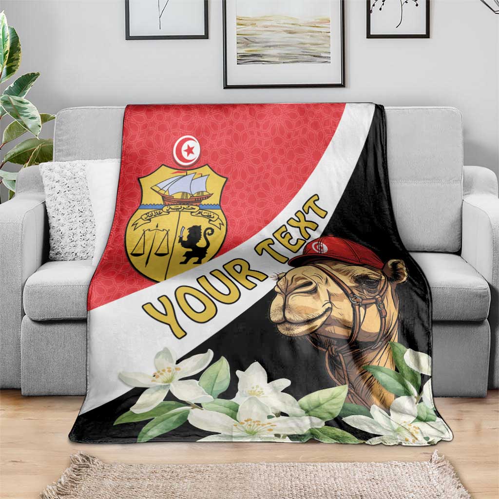 Personalised Tunisia Blanket Camelus Dromedarius With Jasmine