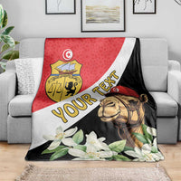 Personalised Tunisia Blanket Camelus Dromedarius With Jasmine