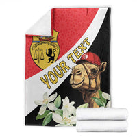 Personalised Tunisia Blanket Camelus Dromedarius With Jasmine