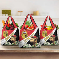 Personalised Tunisia Grocery Bag Camelus Dromedarius With Jasmine