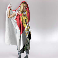 Personalised Tunisia Hooded Blanket Camelus Dromedarius With Jasmine