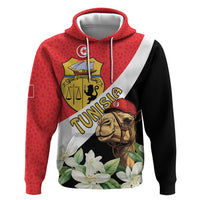 Personalised Tunisia Hoodie Camelus Dromedarius With Jasmine
