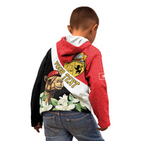 Personalised Tunisia Kid Hoodie Camelus Dromedarius With Jasmine