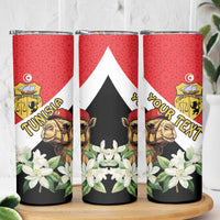 Personalised Tunisia Skinny Tumbler Camelus Dromedarius With Jasmine