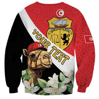 Personalised Tunisia Sweatshirt Camelus Dromedarius With Jasmine