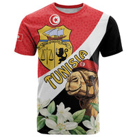 Personalised Tunisia T Shirt Camelus Dromedarius With Jasmine