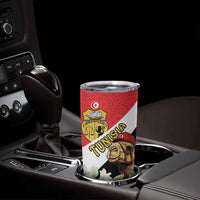 Personalised Tunisia Tumbler Cup Camelus Dromedarius With Jasmine