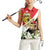 Personalised Tunisia Women Sleeveless Polo Shirt Camelus Dromedarius With Jasmine - Wonder Print Shop