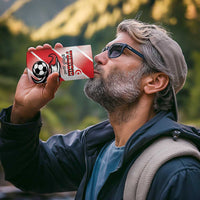 Custom Tunisia Football 4 in 1 Can Cooler Tumbler Eagle Mascot - Sporty Style