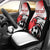 Custom Tunisia Football Car Seat Cover Eagle Mascot - Sporty Style