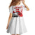 Custom Tunisia Football Family Matching Long Sleeve Bodycon Dress and Hawaiian Shirt Eagle Mascot - Sporty Style