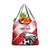 Custom Tunisia Football Grocery Bag Eagle Mascot - Sporty Style