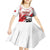 Custom Tunisia Football Kid Short Sleeve Dress Eagle Mascot - Sporty Style